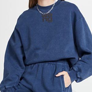 alexanderwang.t Logo Terry Sweatshirt